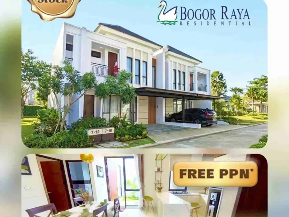 rumah dijual di perumahan kemang permata Bogor