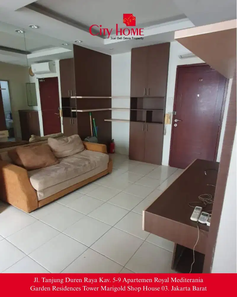 Apartemen 2BR Mediterania Garden 2 – Pilihan Tepat di Lokasi Premium!
