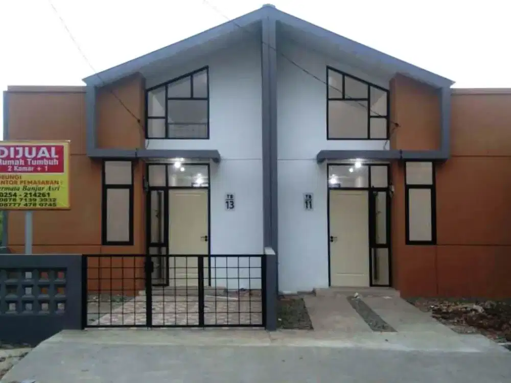 Rumah 2+1 KT, LT 76m2 Plafond Tinggi +Mezanine @Kota Serang