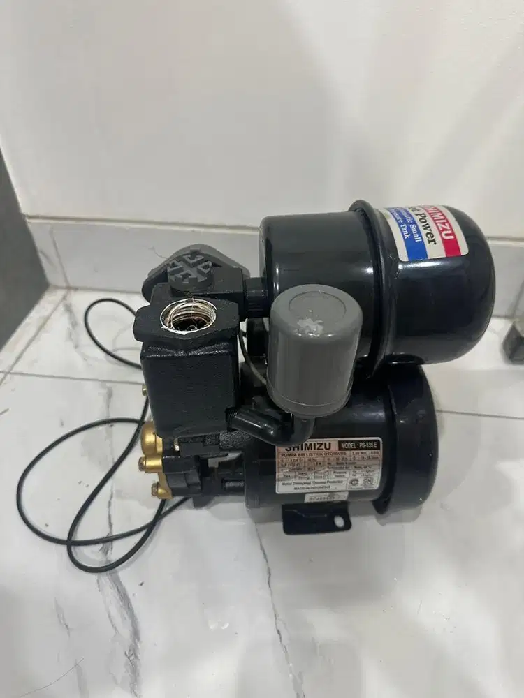 Pompa Air Shimizu PS135E Otomatis + Kabel