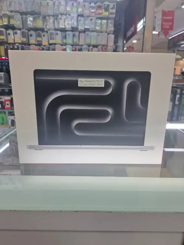 Macbook Pro M4 16/1TB SSD Silver 14 Inch New BNIB Garansi IBOX