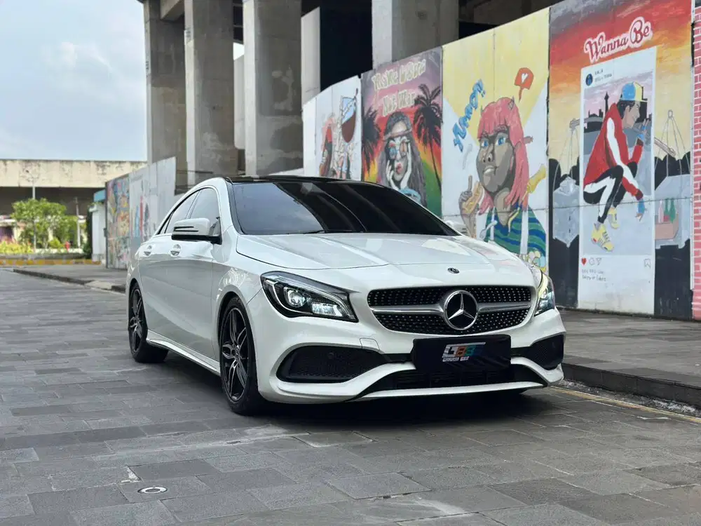 KM 44rb !! MERCEDES-BENZ CLA200 AMG PANORAMIC 1.6 AT C117 2018