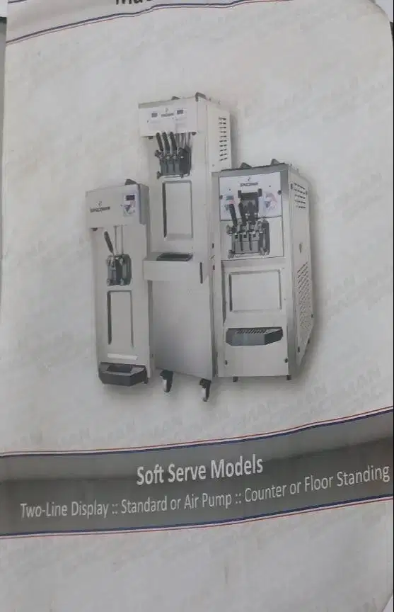 MESIN PEMBUAT ES CREAM MERK SPACEMAN