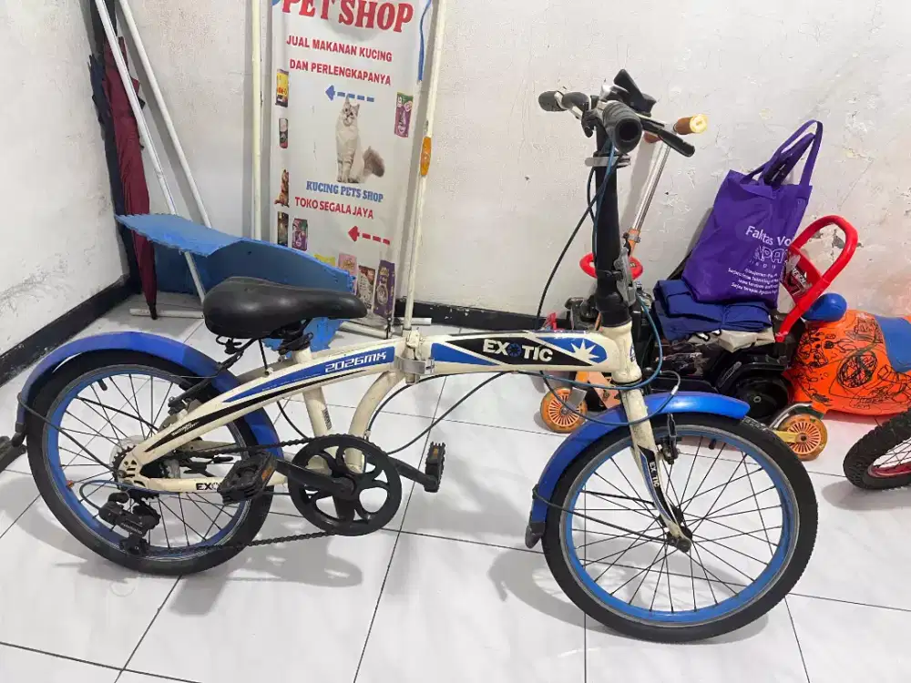 Sepedah lipat bekas exotic