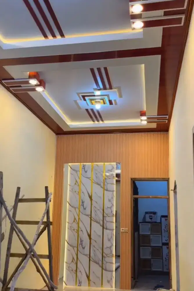 Plafon pvc terpasang murah dan bergaransi