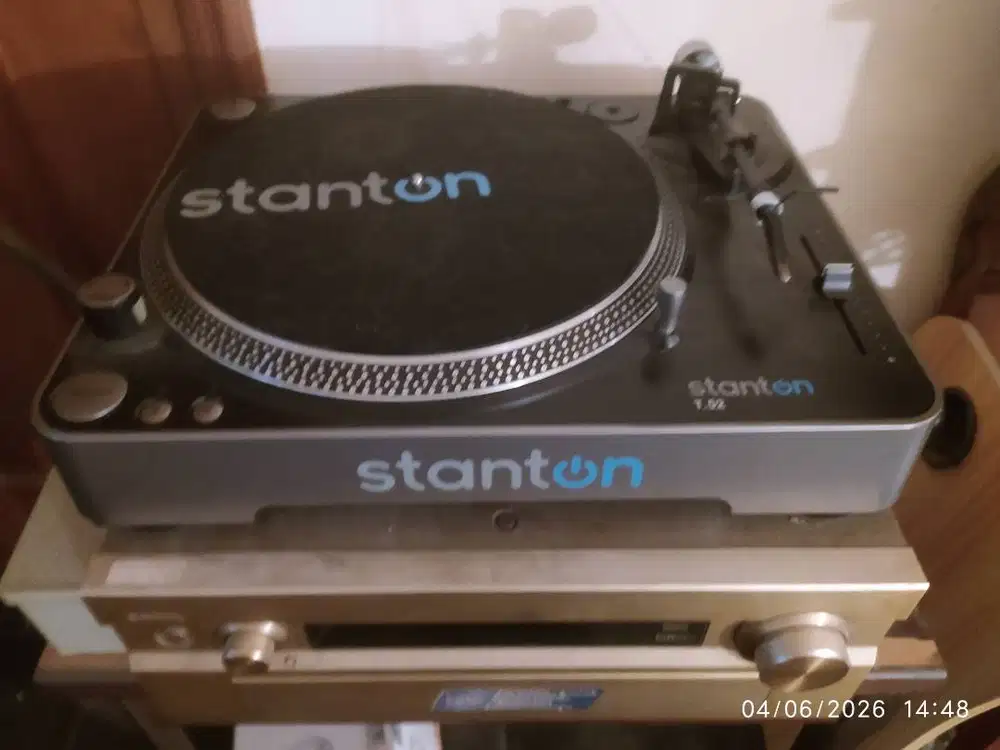 yamahan av receiver az2 bonus turntable stanton
