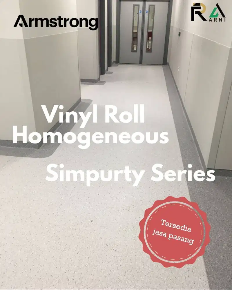 Vinyl Roll Armstrong Simpurity Series 2mm | Lantai Anti Air | Coverage