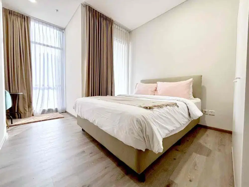 Sudirman Suites 1BR  View Benhil – Fully Furnished, Harga Sewa Termasuk Service Charge!