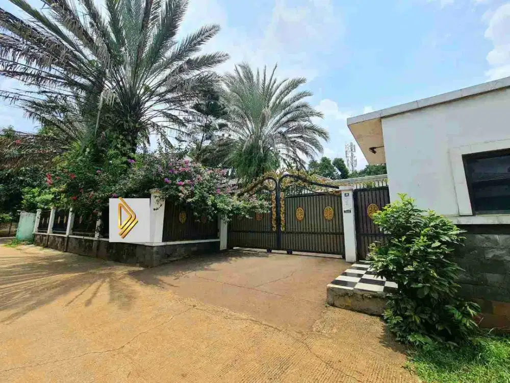 DIJUAL RUMAH LUAS DENGAN KOLAM RENANG PRIBADI DI BELAKANG PERUMAHAN CIBUBUR COUNTRY CIKEAS