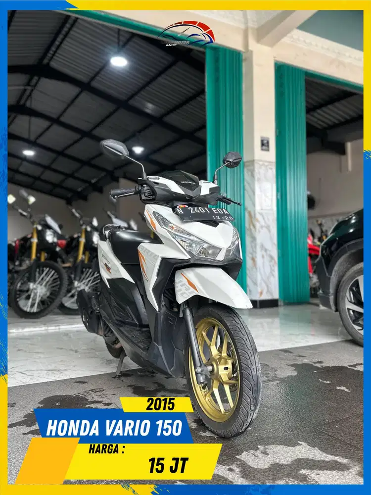 HONDA VARIO 150 2015 MESIN AMAN POLL MASZEHH HIKMAH MOTOR KEPUH