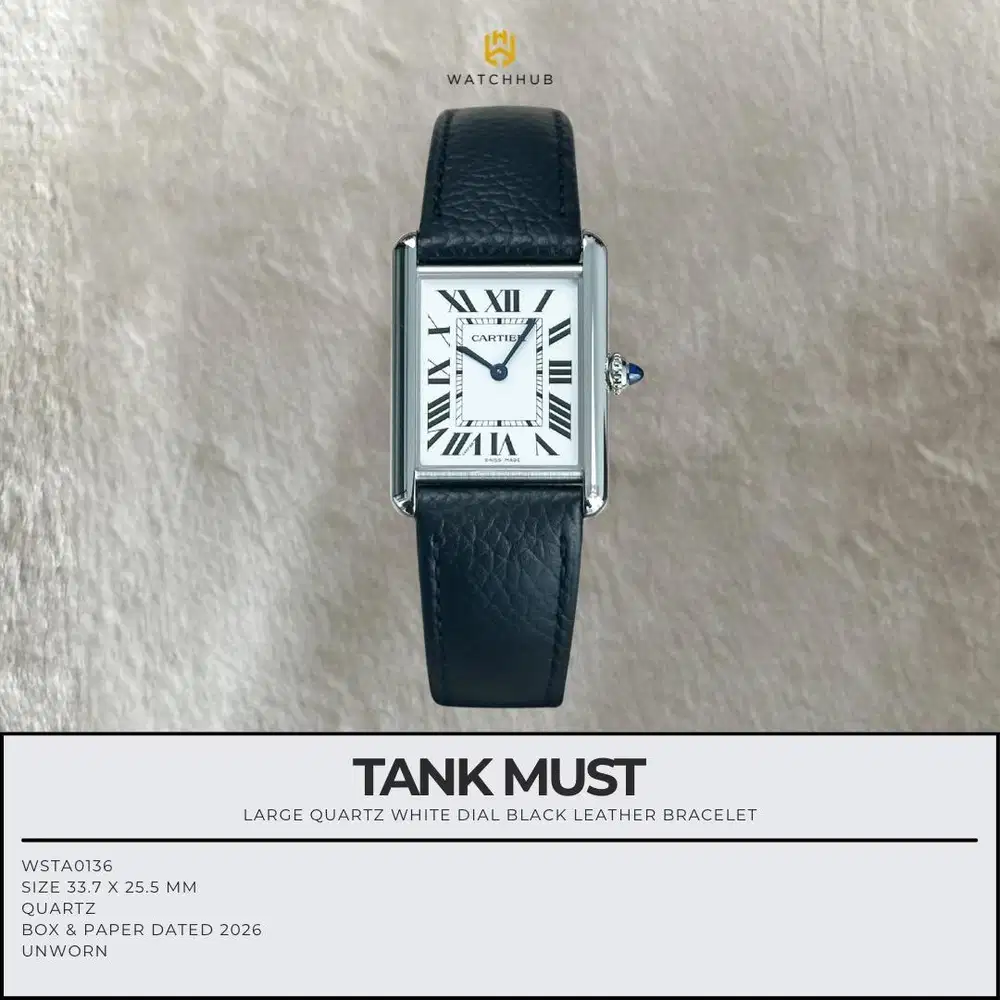 Cartier Tank Must WSTA0136