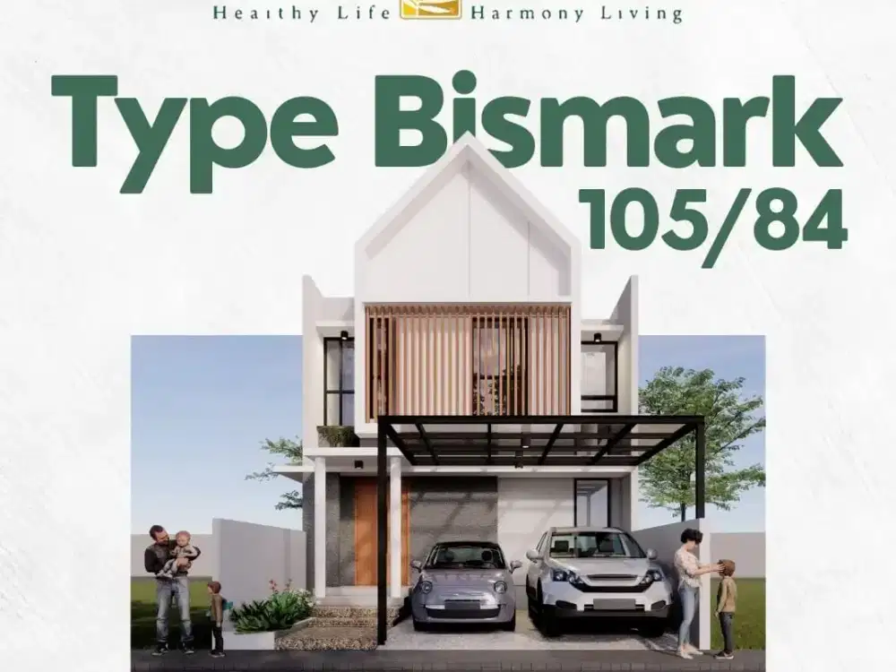 Perumahan Palem Lestari Scandinavian House STRATEGIS DEKAT TOLL
