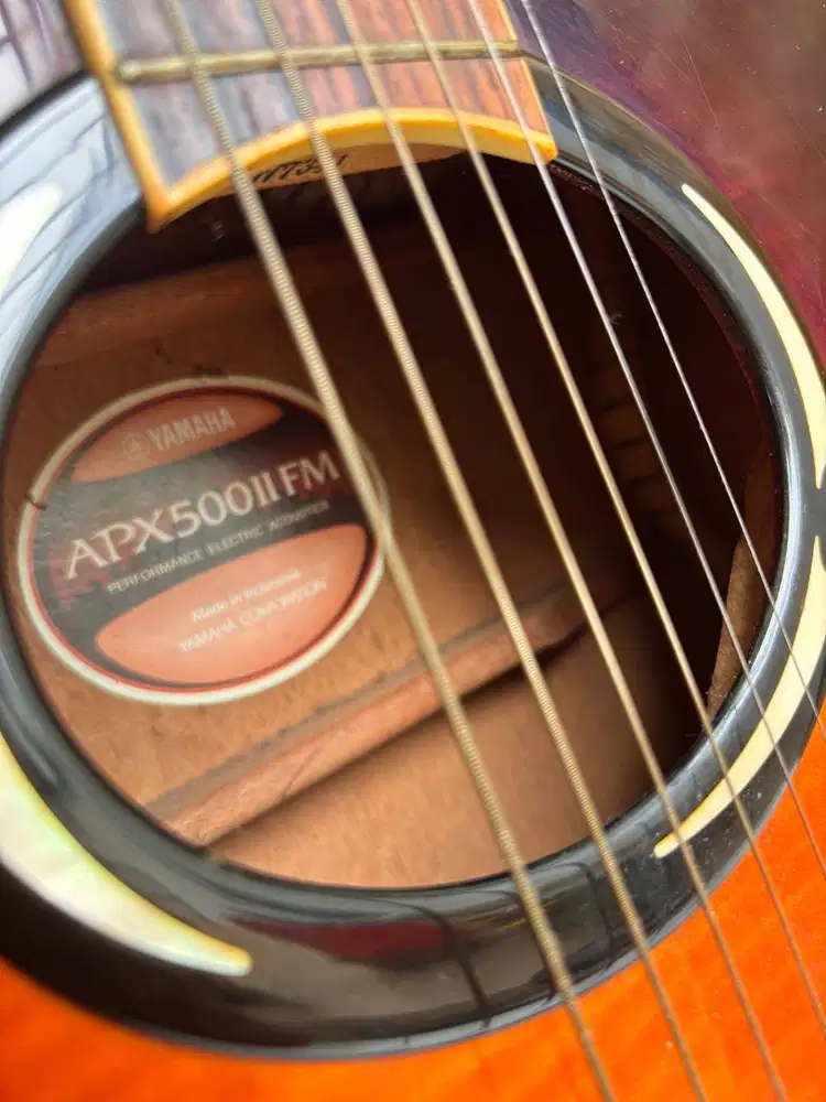 [JUAL CEPAT] Yamaha APX500II FM Original Second Premium - Body OK