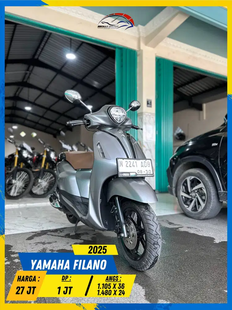 YAMAHA FILANO 2025 BEKAS RASA BARU MASZEHH HIKMAH MOTOR KEPUH