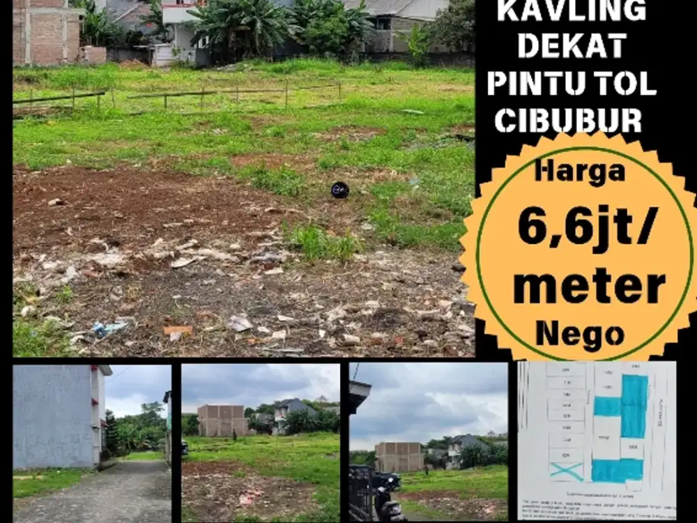 DIJUAL TANAH  SUDAH KAVLINGAN.PECAH SURAT SHM