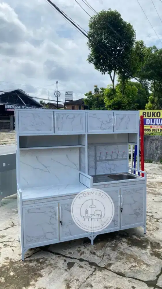 Promo sale kitchen set acp + wastafel tetrmurah