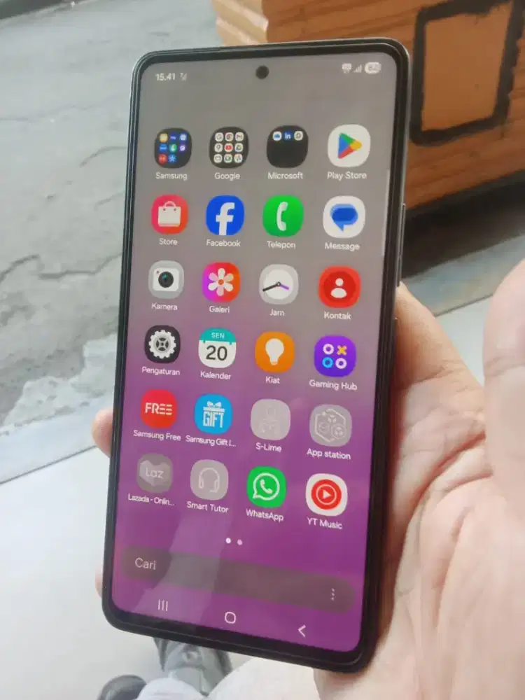 Samsung A53 5G ram 8/256 NFC on ada minusnya