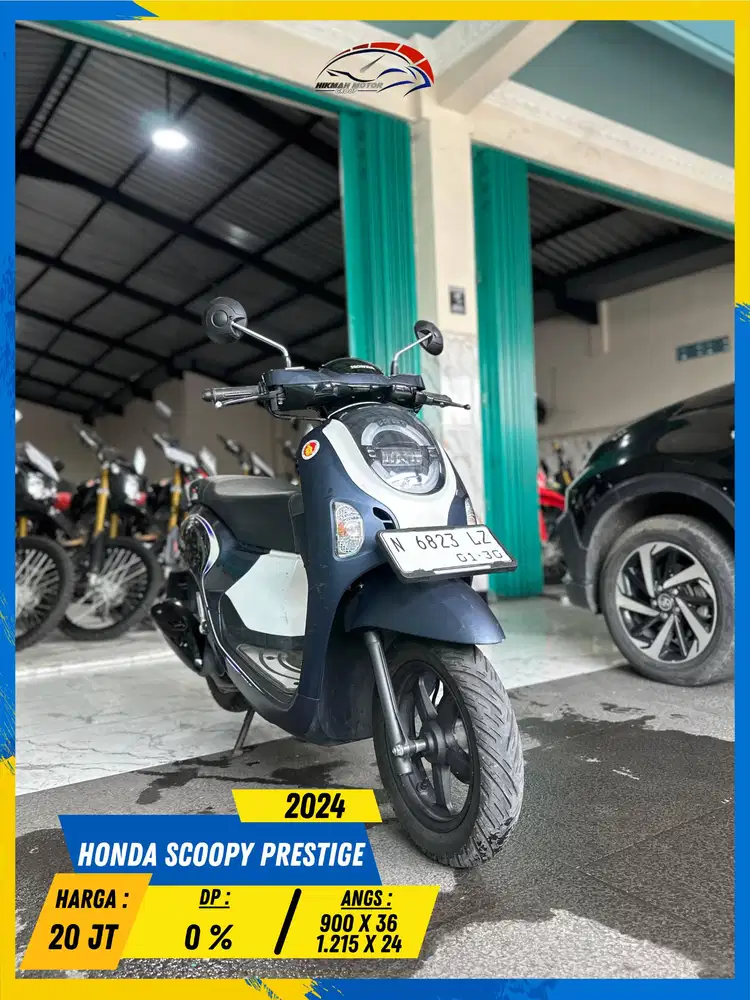 HONDA SCOOPY PRESTIGE 2024 MODEL TERBARU MASZEHH HIKMAH MOTOR KEPUH