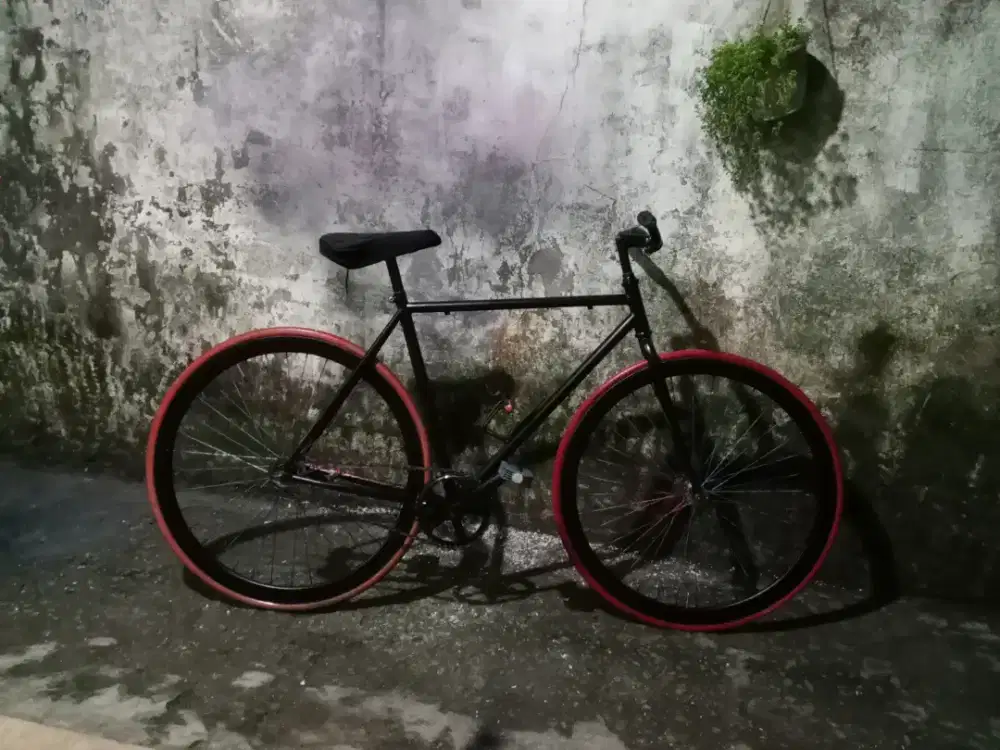 Sepeda fixie mulus siap pakai