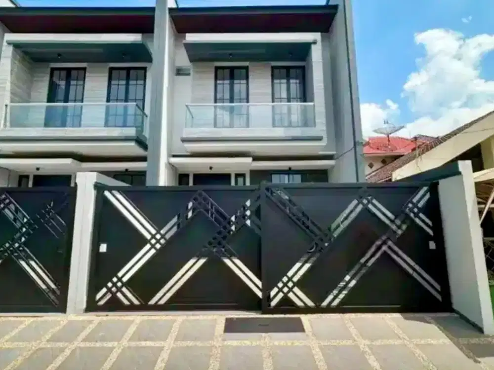 Rumah Gress Minimalis 2 Lt Murah Manyar Mewah Dekat Pakuwon