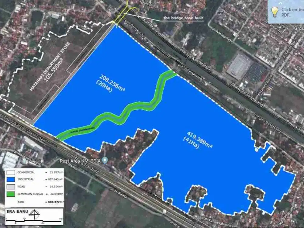 Di jual Kavling industri