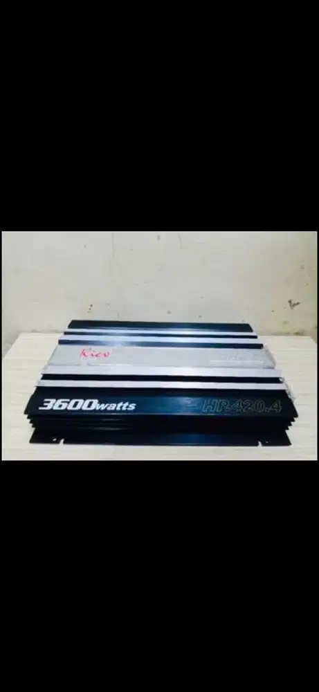 Power Kick 4channel 3600 Watt Hp.420.4 V12