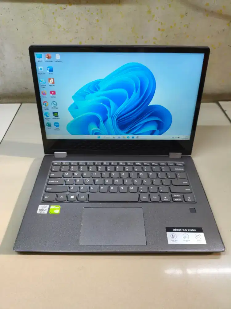 Lenovo C340, Core i3 gen10, Ram 8gb, SSD 256gb, touchscreen