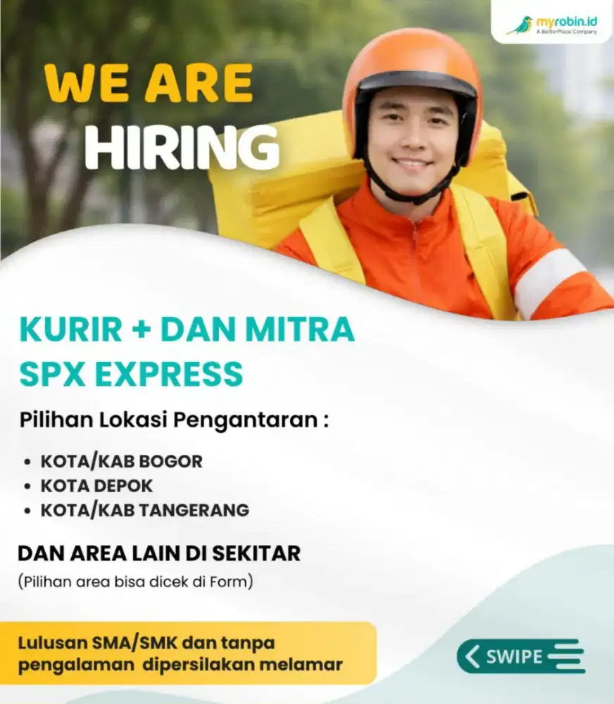 Lowongan Kerja Kurir Paket