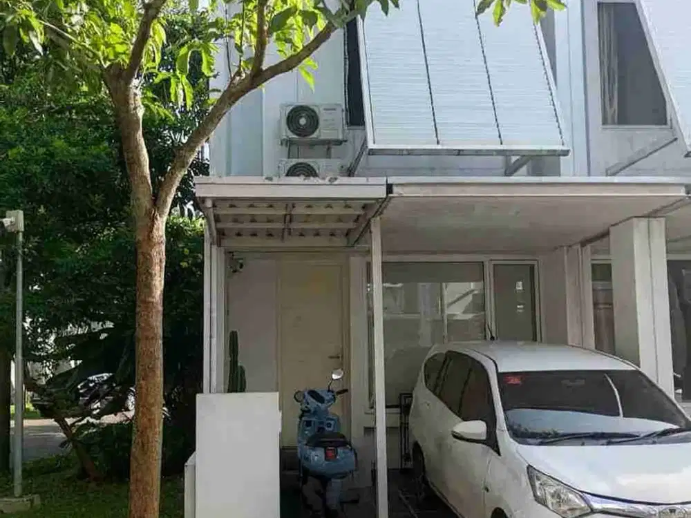 Dijual Rumah Hoek Tabebuya Inspirahaus BSD SHM Full Furnished – Turun ke 1M Nego