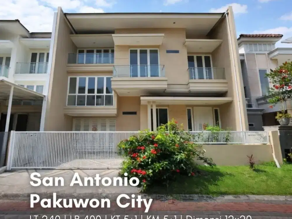 Rumah San Antonio, Pakuwon City, NEW, MINIMALIS, SPLIT LEVEL