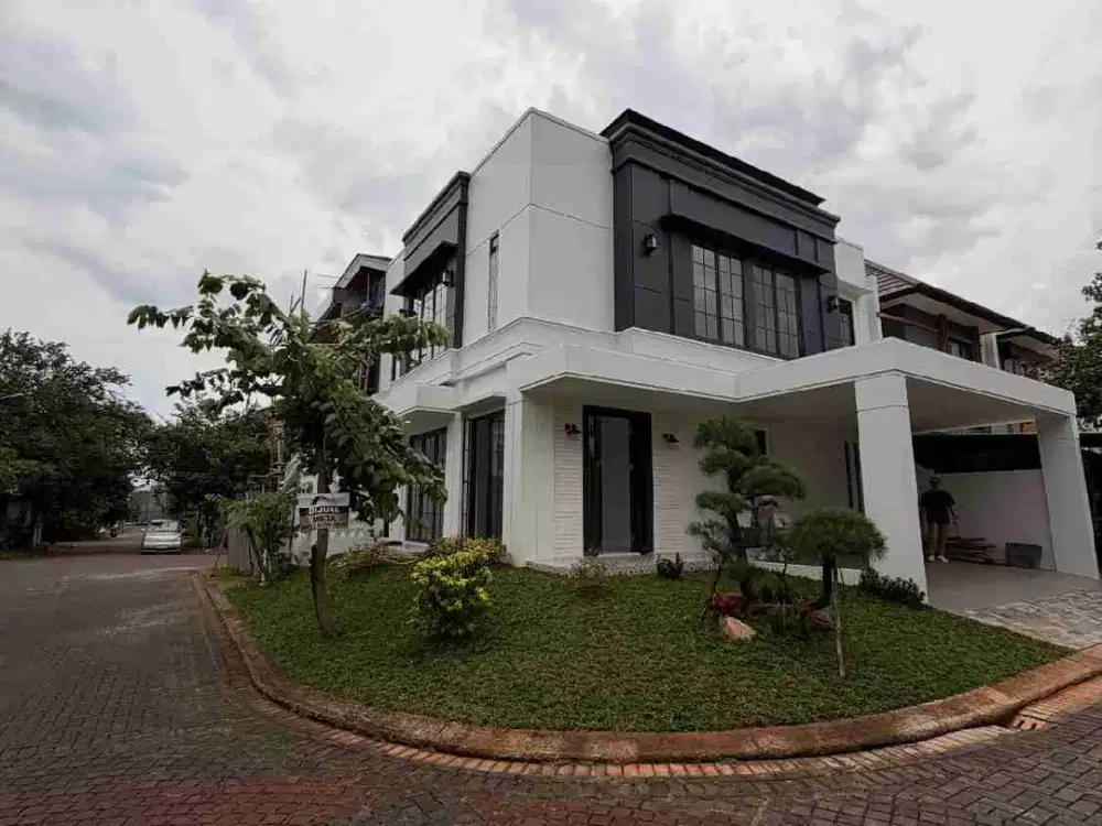 Rumah Hoek Kireina Park Nusa Loka BSD – Dekat Clubhouse, 3,7M Nego