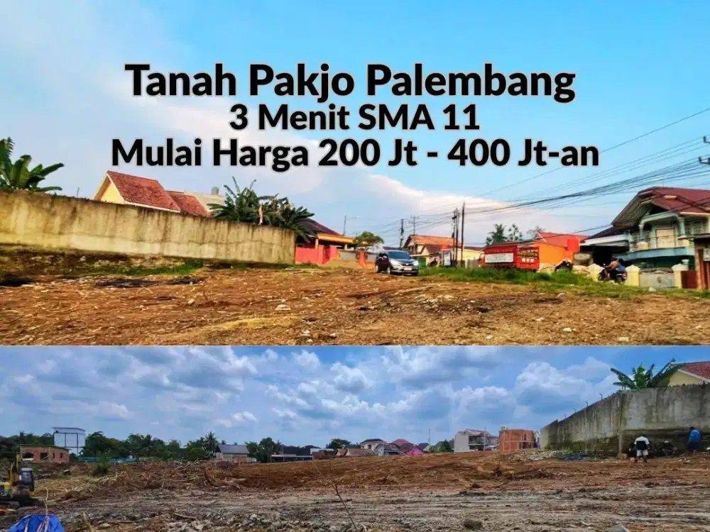 TANAH KAVLING PAKJO KOTA PALEMBANG