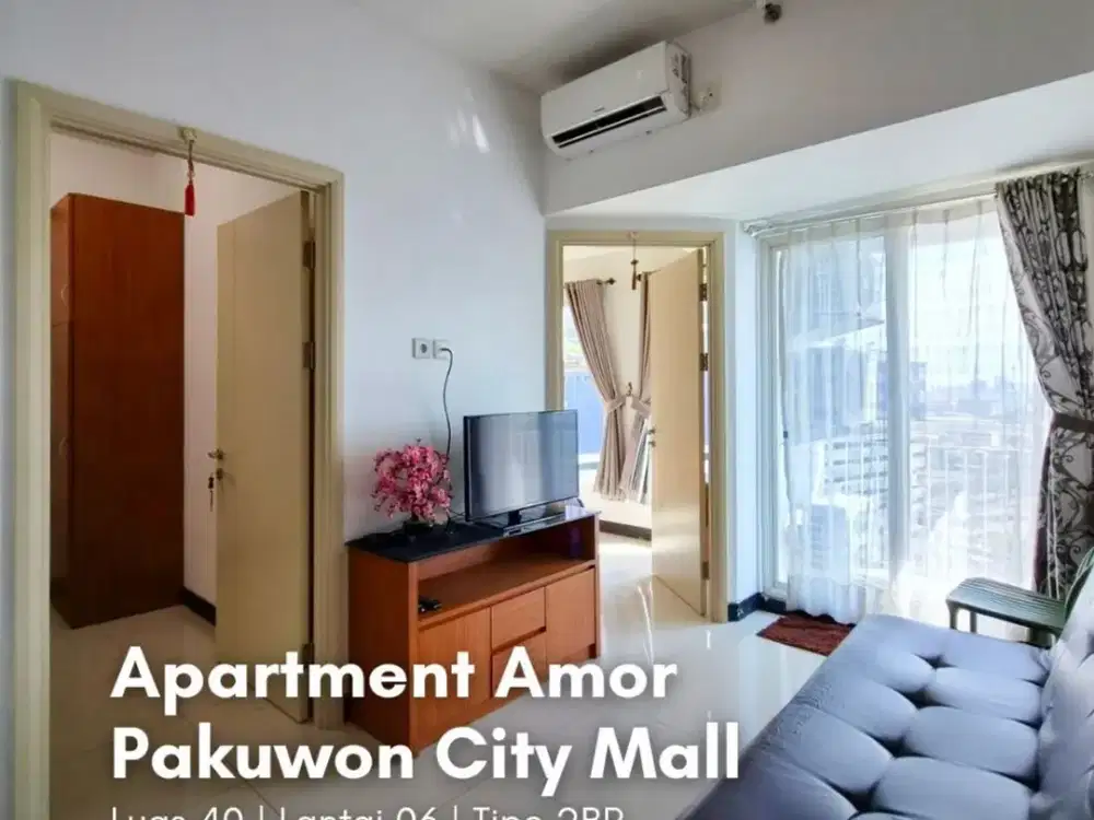 Apartment Amor, Pakuwon City Mall, SIAP HUNI, FULLY FURNISHED