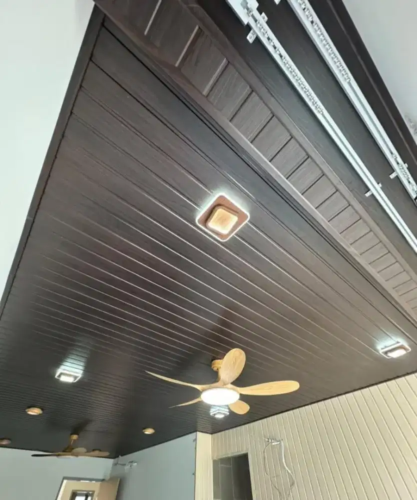 Plafon pvc terpasang murah dan bergaransi