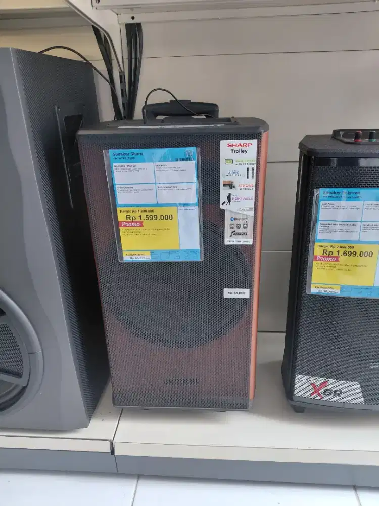 Speaker SHARP bisa cicilan
