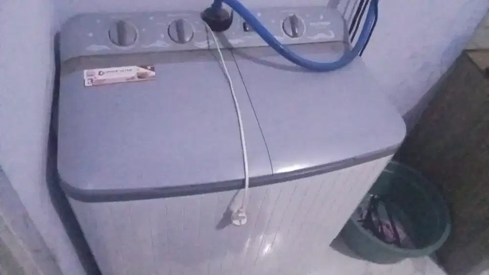 Mesin cuci merk polytron 2 tabung