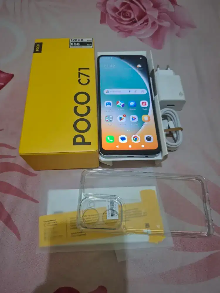 Poco C71 RAM 8/128GB Garansi Resmi 15bln like new 99%