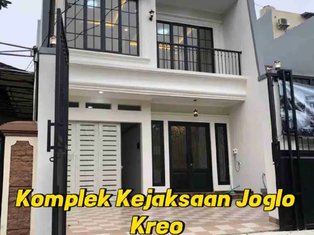DIJUAL RUMAH BARU AMERICAN CLASSIC KOMPLEK KEJAKSAAN JOGLO KREO