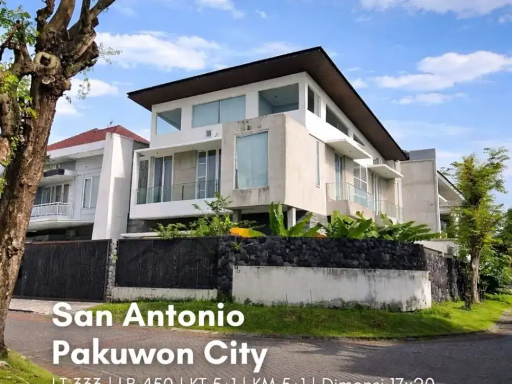 Rumah San Antonio, Pakuwon City AKSES PEMBANTU TERPISAH