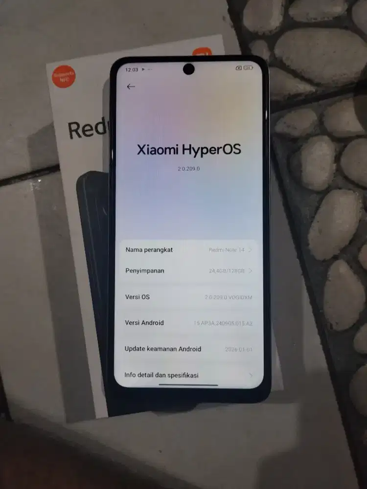 Xiomi Redmi Note 14 4G Ram 8/128