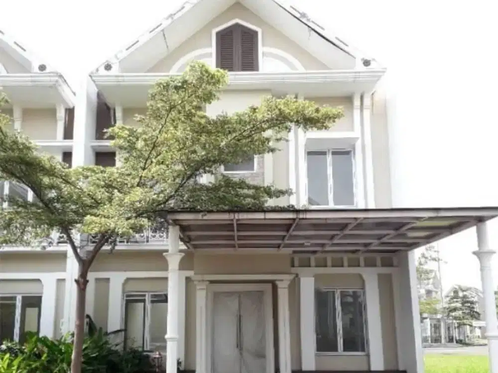 Rumah 2lt 8x15 120m type 3KT Cluster Thames JGC Jakarta Garden City