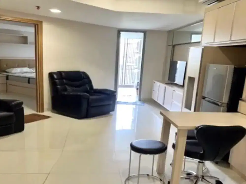 Apartemen  Dijual / Disewakan Town Home Masion Fontana, Kemayoran 2 BR Luas 72