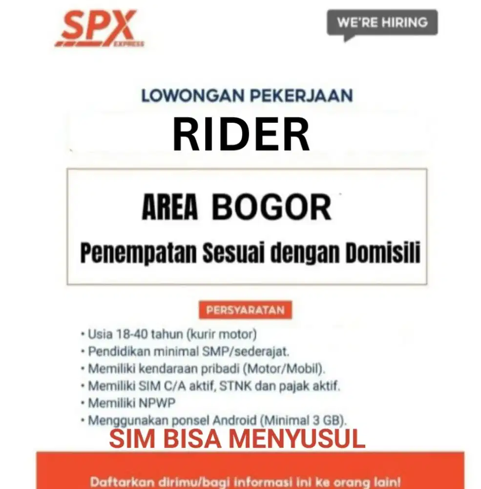 Kurir Delivery Shopee Express