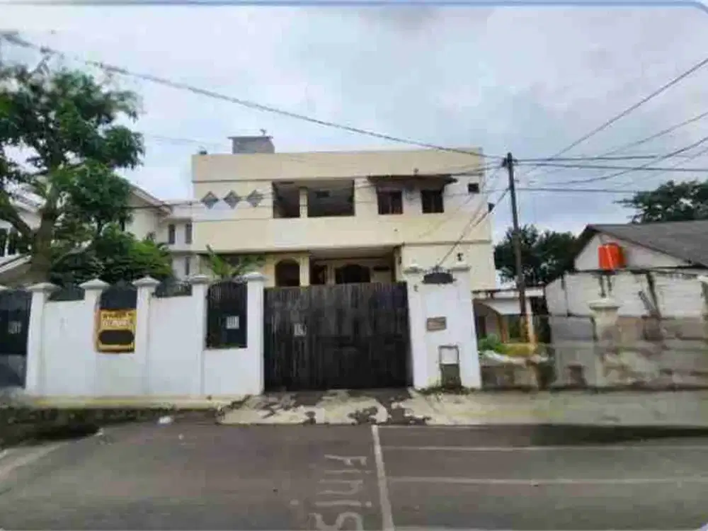 Dilelang rumah luas tanah 823m2 di jl. Diesel kel. lebak bulus, cilandak, jakarta selatan
