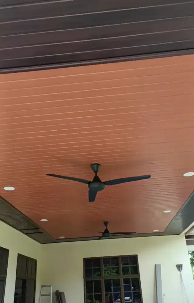 Plafon pvc terpasang matrail dan jasa murah dan bergaransi