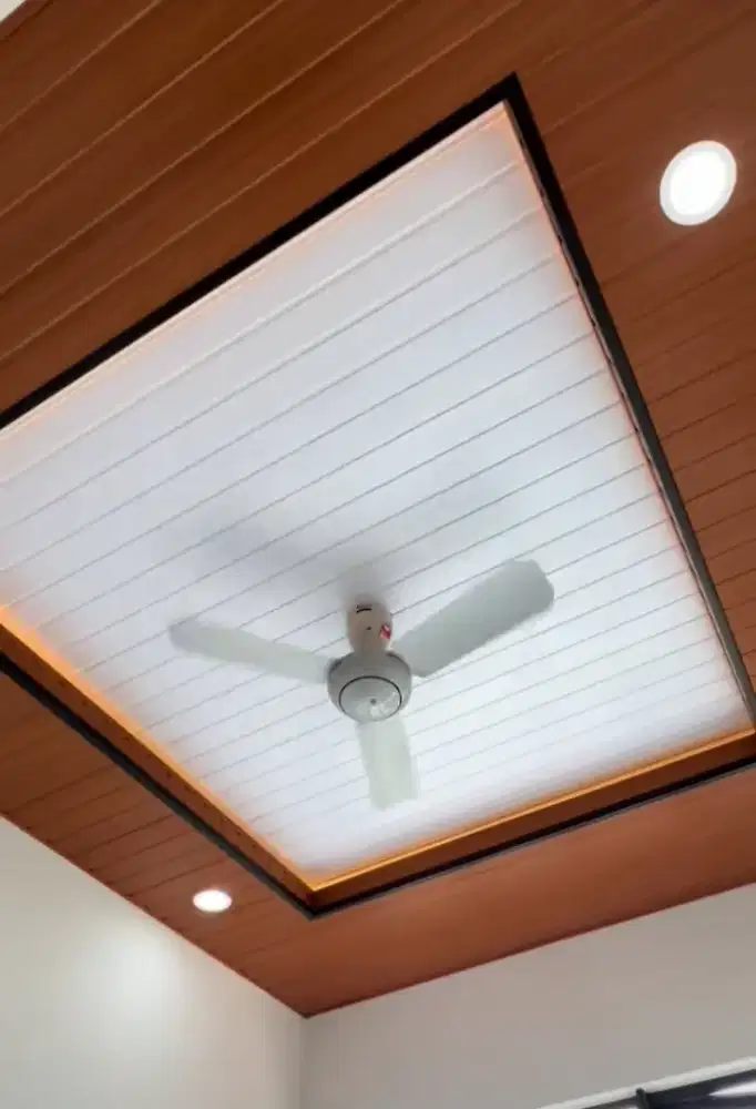 Plafon pvc terpasang