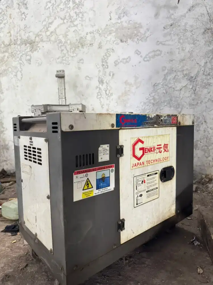GENSET 12KVA  Kondisi Bekas