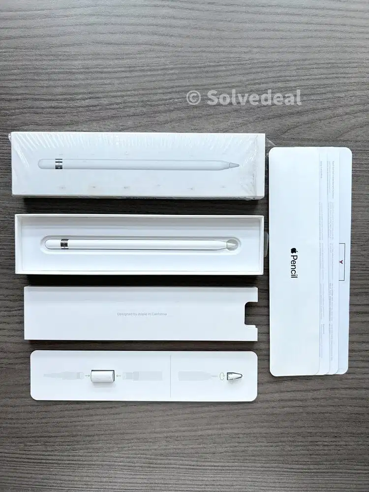 Apple Pencil Gen 1 Ibox Original — Mulus Fullset Support Ipad 11