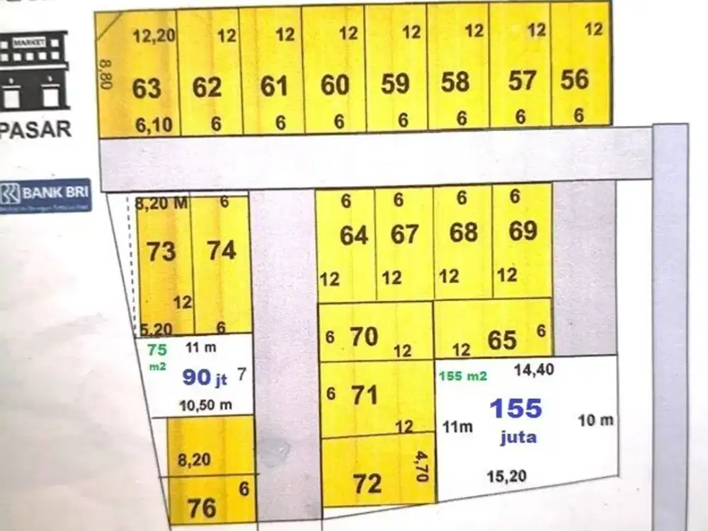 Tanah murah Turirejo Lawang Jual cpt edisi B.U Poll cuma 250 m jl. Provinsi