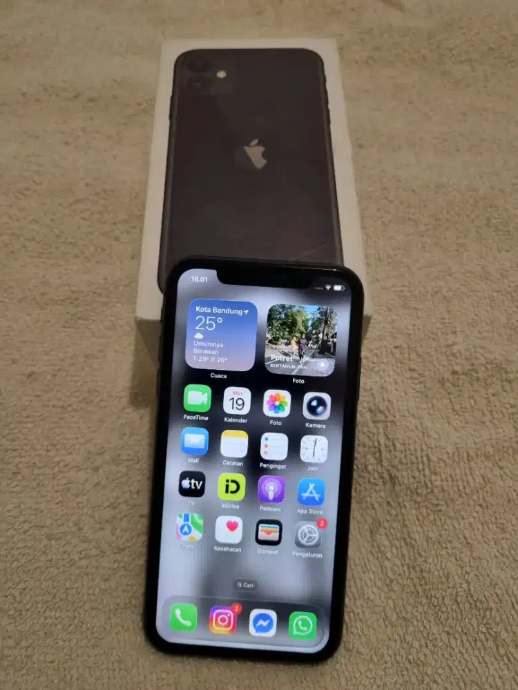 iPhone 11 128gb All operator ex inter siap pakai Harga Pas /NETt